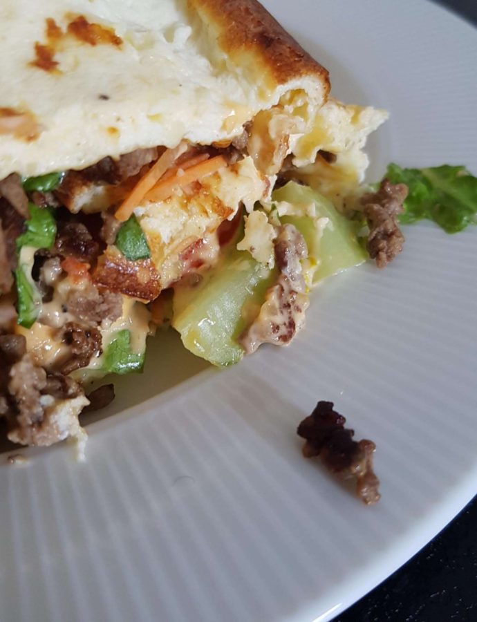 Big mac roulade opskrift – sund, nem og billig aftensmad (burger roulade).