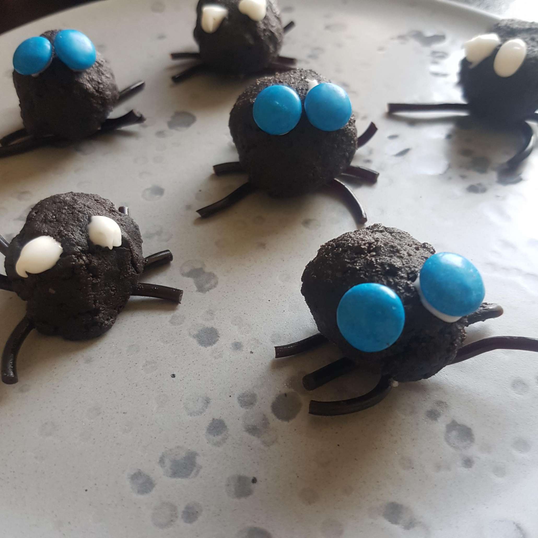 Oreo-edderkopper med kindersuprice #hashtagmor