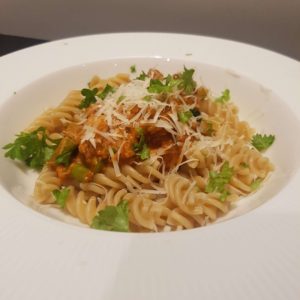 Pasta med kødsovs #hashtagmor