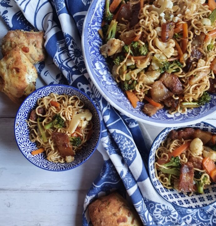 Asiatisk stegt flæsk – en skøn wok med flæsk