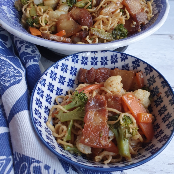 Asiatisk stegt flæsk - en skøn wok med flæsk