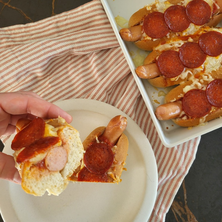 Pizzahotdogs