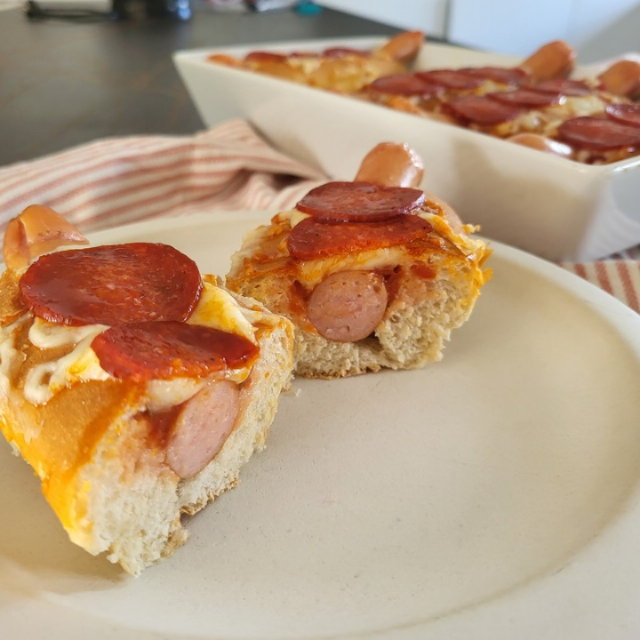 Pizzahotdogs