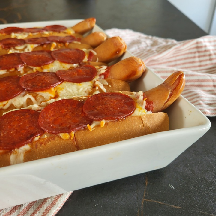Pizzahotdogs