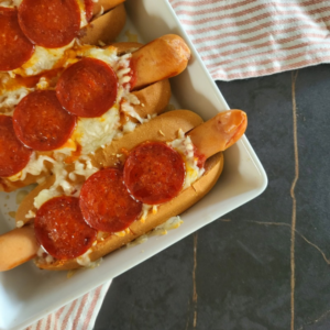 Pizzahotdogs