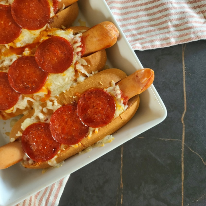 Pizzahotdogs